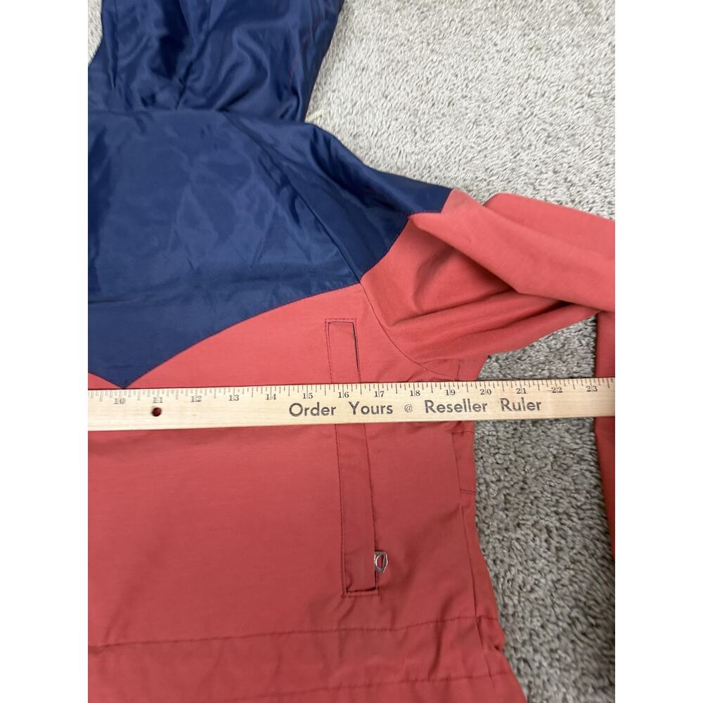 Vintage Powderhorn Mountaineering Coat Womens 10 Red Blue Hooded Ski Parka USA - Picture 14 of 16